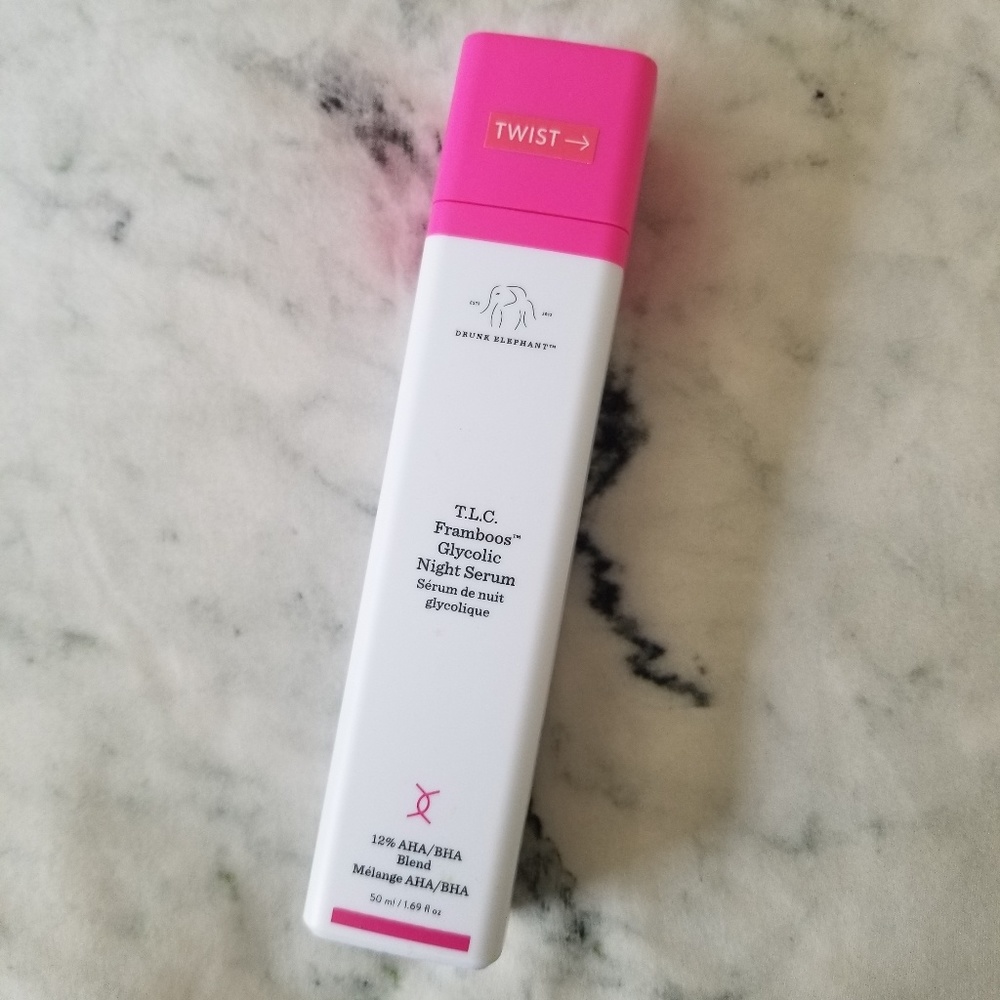 Drunk Elephant TLC Framboos Glycolic Night Serum